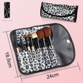 kIt 7 pinceis com funda de oncinha